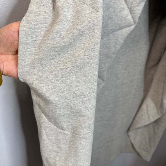 Norma Kamali Quilted Shawl Collar Coat Relax Grey Relax Oversized Women's XS - Picture 10 of 13